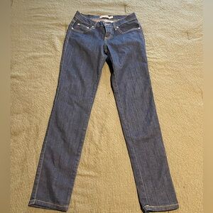 Women's dark denim skinny Jeans